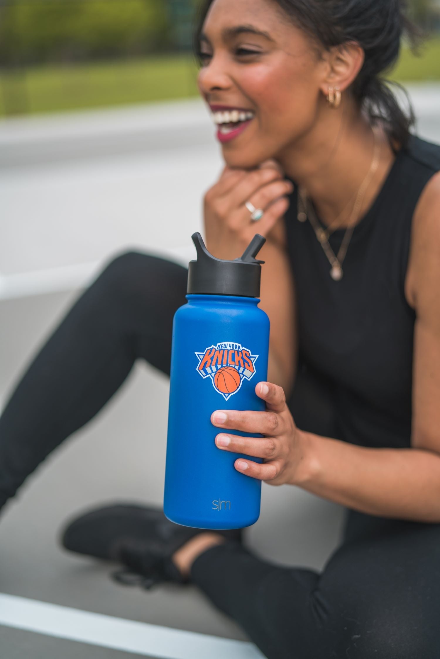 NBA Summit Water Bottle with Straw Lid - 32oz - Image 6
