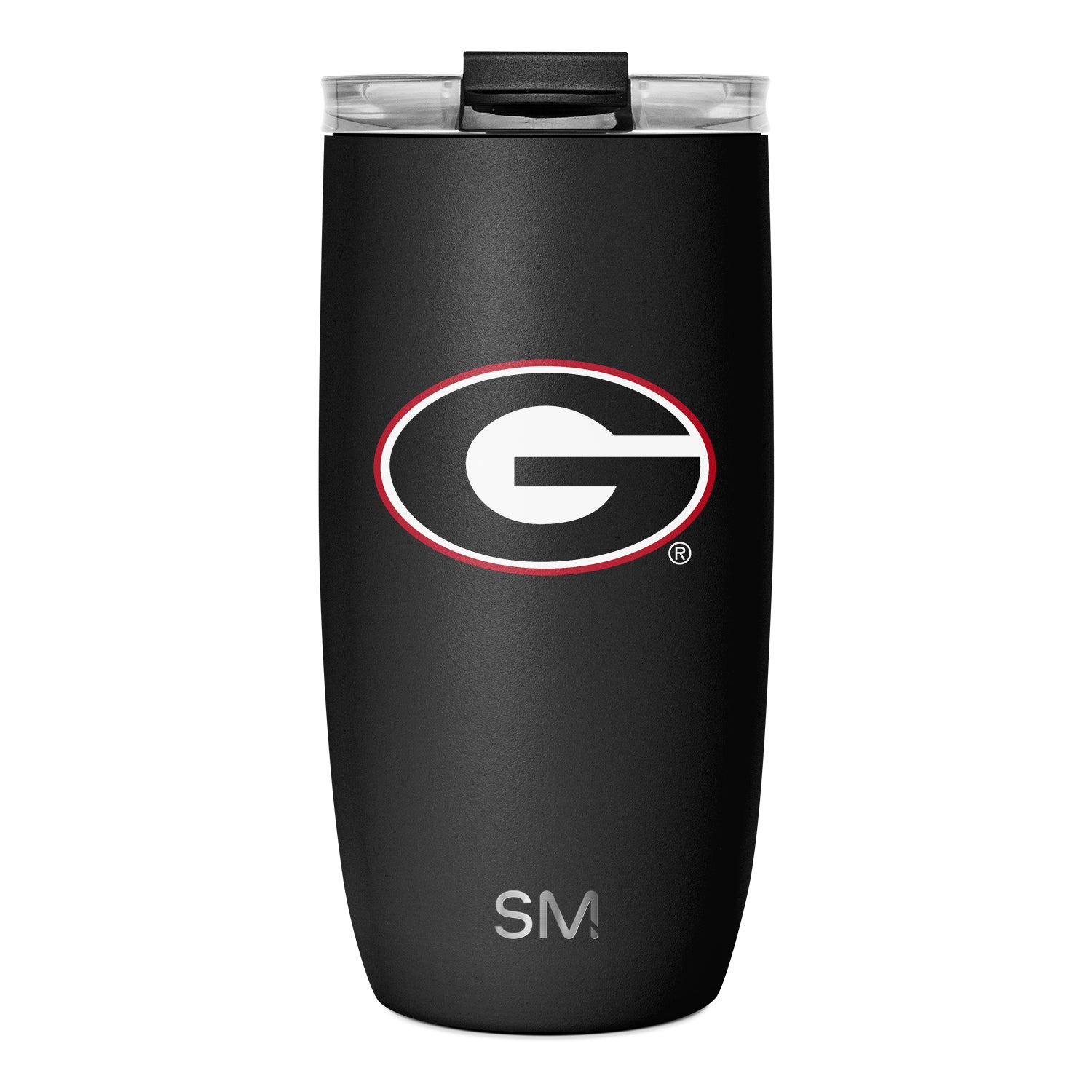 Collegiate Voyager Tumbler with Clear Flip Lid & Straw