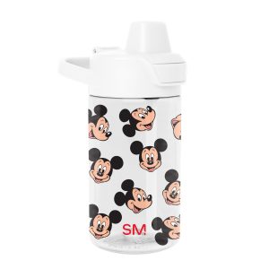 Summit Kids Plastic Water Bottle with Simple Flip Straw Lid